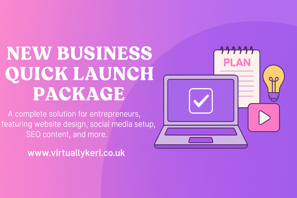 New Business Quick Launch Package